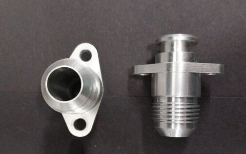 Set of two AN10 oil cooler fittings for Mercedes OM606 - Borowski ...