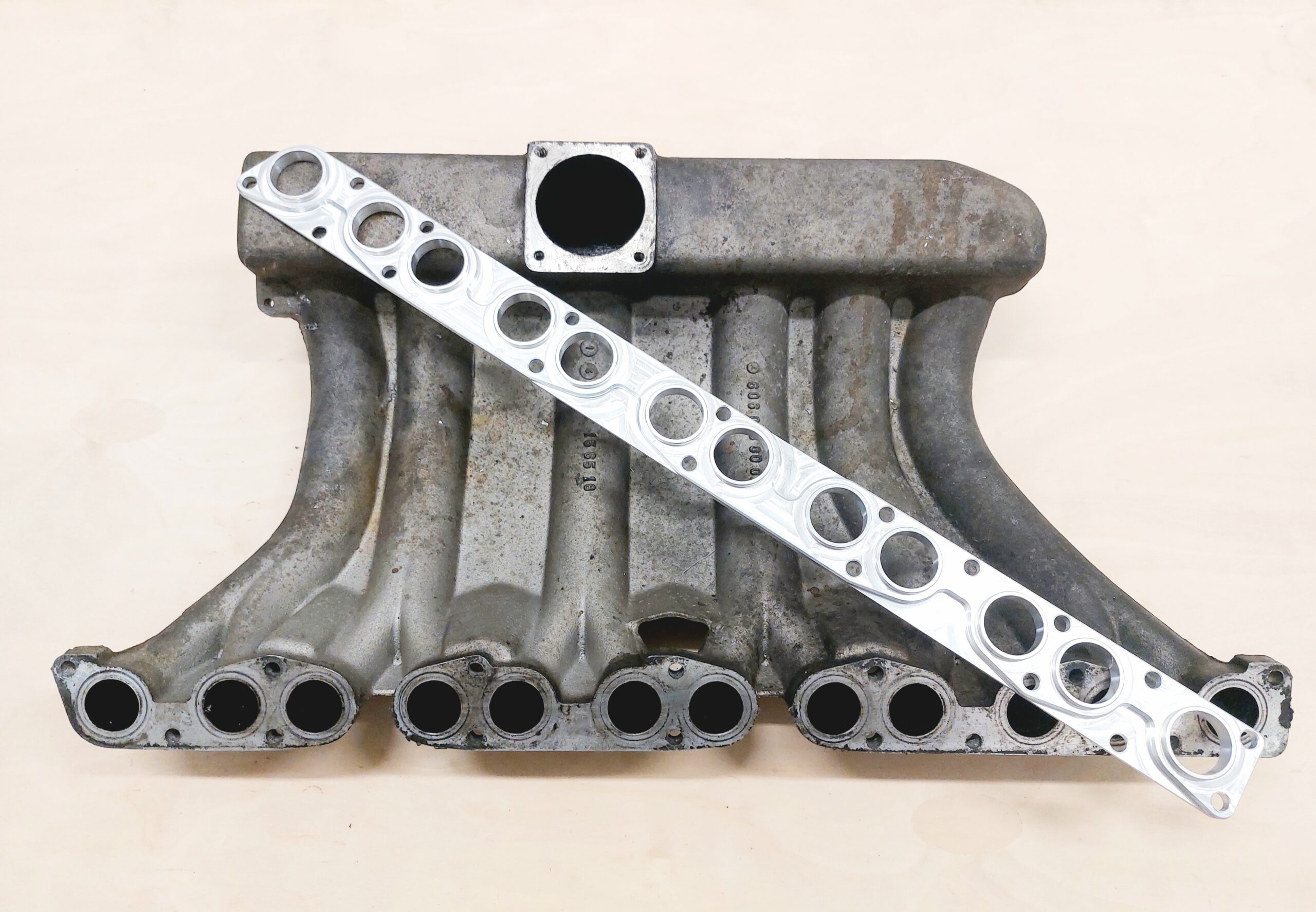 OM606 DIY CNC intake manifold flange